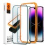 Spigen iPhone 14 Pro AlignMaster Full Coverage Tempered Glass [2 Pack]