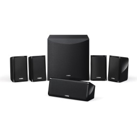 A compact 5.1-channel home theatre speaker package, perfect for upgrading your conventional TV sound to rich surround. 5.1-chann