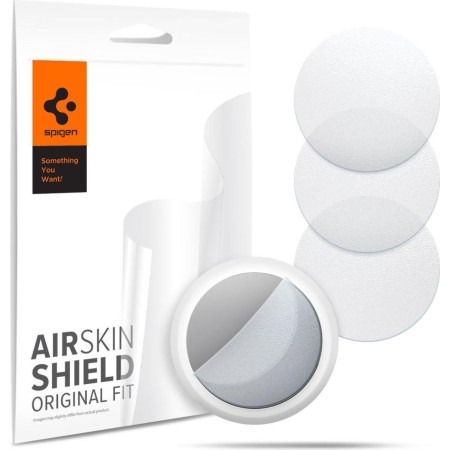 Discover the ultimate protection for your Apple AirTag with the Spigen AirSkin Shield AFL03161.