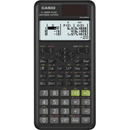 Casio fx-300ESPLUS2 2nd Edition Standard Scientific Calculator Black