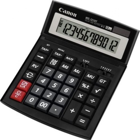 Canon WS-1210T calculator Desktop Display Black