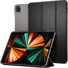 Enhance your iPad Pro experience with the Spigen Smart Fold Case, providing a sleek pleather look and effortless portability for