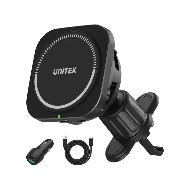 Buy Unitek Charge Car Wireless MagSafe Charger Cooling Kit P1403A Online