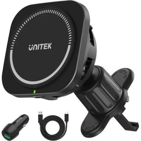 Buy Unitek Charge Car Wireless MagSafe Charger Cooling Kit P1403A Online