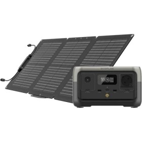 Introducing the EcoFlow PS RIVER 2 Portable Power Station 256WH & SPP Solar Panel Portable 60W Combo – a dynamic duo designed to