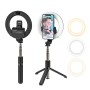 BlitzWolf BW-BS8 Pro bluetooth Selfie Stick 5" Ring Light LED Fill Light Selfie Stick Tripod