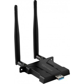 The ViewSonic® VB-WIFI-005 wireless module delivers a fast wireless internet connection for ViewBoard and Presentation Display*.