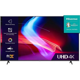 The Hisense 43A6K 43'' 4K Smart LED TV with Dolby Vision is a feature-packed television designed to elevate your home entertainm