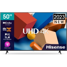 The Hisense 50A6K 50'' 4K Smart LED TV is a premium television that delivers exceptional picture quality and a range of advanced