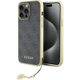 The Guess GUHCP15XGF4GGR hardcase for the Apple iPhone 15 Pro Max is a fashionable and protective accessory that's part of the 4