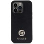 Guess GUHCP15XPS4DGPK Apple iPhone 15 Pro Max hardcase Strass Metal Logo black