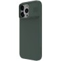 Nillkin CamShield Silky Silicone Case Apple iPhone 15 Pro Max green