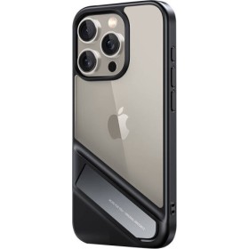 The UGREEN LP740 case for the Apple iPhone 15 Pro Max in black is a sleek and protective accessory designed to enhance the aesth