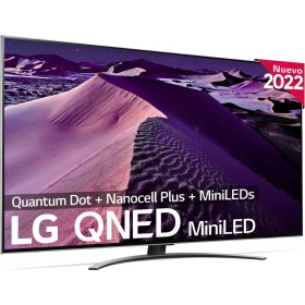 The LG 55QNED876QB is a 55-inch Smart 4K Ultra HD HDR QNED TV with integrated Amazon Alexa support.