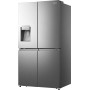 Hisense RQ760N4AIF side-by-side refrigerator Freestanding 540 L F Stainless steel