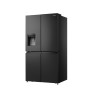 Hisense RQ760N4AFF side-by-side refrigerator Freestanding 585 L F Black