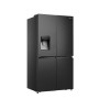 Hisense RQ760N4AFF side-by-side refrigerator Freestanding 585 L F Black