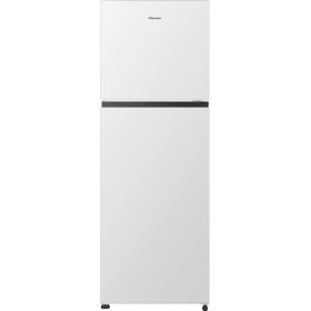 Discover the perfect combination of efficiency and style with the Hisense RT422N4AWF Freestanding Fridge-Freezer in timeless Whi