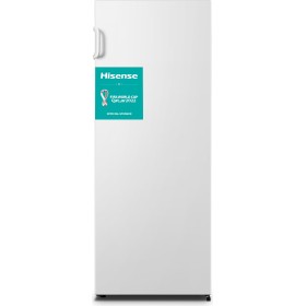 Upgrade your frozen food storage with the Hisense FV191N4AW1 Freestanding Upright Freezer in classic White.