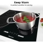 Hisense E6432C hob Black Built-in 60cm Ceramic 4 zones