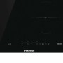 Hisense E6431CB hob Black Built-in 60cm Ceramic 4 zones