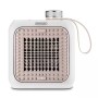 De'Longhi Capsule Desk Fan Heater 360W Pink