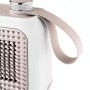 De'Longhi Capsule Desk Fan Heater 360W Pink