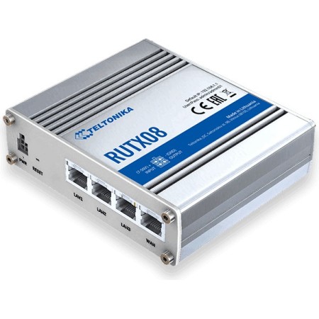 Teltonika RUTX08 Ethernet Router: Robust Industrial Connectivity. The Teltonika RUTX08 Ethernet Router stands out as a robust in