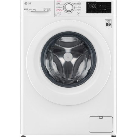 LG F4WV308S3E washing machine Front-load 8kg 1400 RPM C White