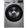 Introducing the LG F4WV308S6TE Front Load Washing Machine – Effortless Cleaning and Elegance in Sophisticated Silver, Backed by 