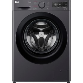 Introducing the LG F2WV308S6AB Washing Machine – Power and Elegance in Dark Silver, Elevate Your Laundry Experience!
