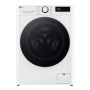 LG D4R5009TSWW washer dryer Freestanding Front-load White D