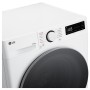 LG D4R5009TSWW washer dryer Freestanding Front-load White D