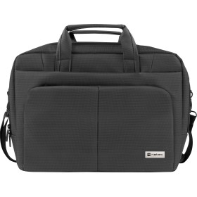 Spacious bag dedicated for laptops up to 15,6”. Main compartment with thick-padded laptop pocket with velcro fastening and two s