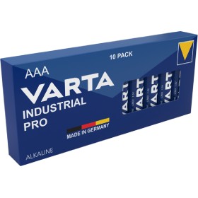 Varta Industrial Pro 4003 AAA LR03 1.5V Batteries deliver professional-grade power tailored for a multitude of devices and appli