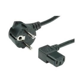 Length: 1.8 m. Connector: A Schuko plug. Connector B: Presa VDE IEC C13. Cable type: H05VV-F. Cable section: 3x0,75 mm2. Range: 