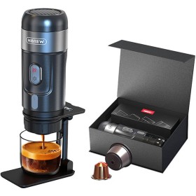 HiBREW Portable 3-in-1 Coffee Maker with Case 80W H4A-Premium at Best Buy Cyprus. Enjoy Your Favorite Coffee Anywhere with HiBRE