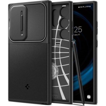 Spigen Optik Armor Samsung Galaxy S24 Ultra Black