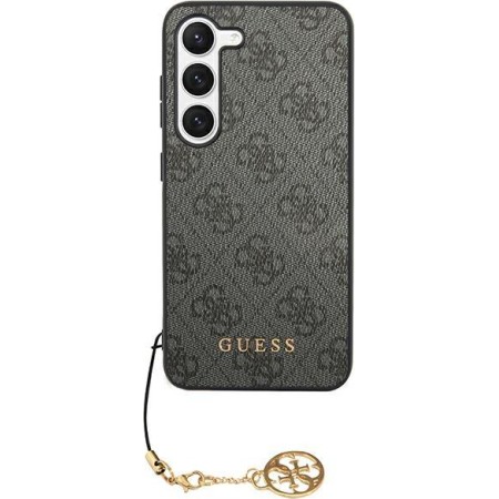 Samsung Galaxy S24 Ultra with the Guess GUHCS24LGF4GGR Hardcase 4G Charms Collection, now available in black at Best Buy Cyprus!