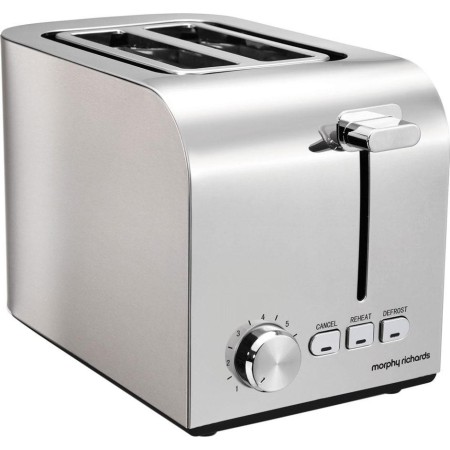 Morphy Richards Equip 222055 2-Slice Toaster - Brushed Stainless Steel