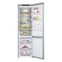 LG fridge-freezer Freestanding 387L D Silver