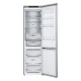 LG fridge-freezer Freestanding 387L D Silver