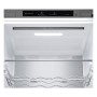 LG fridge-freezer Freestanding 387L D Silver