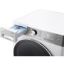 LG D4R9513TPWC washer dryer Freestanding Front-load Silver, White D