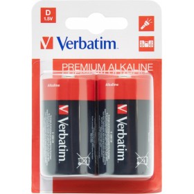 Verbatim Alkaline D Batteries (2-Pack): Power You Can Trust. Keep your devices running smoothly with the Verbatim Alkaline D Bat
