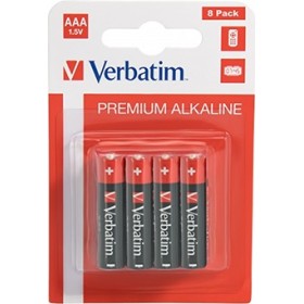 Ensure a steady power supply for your essential devices with Verbatim Alkaline AAA Batteries.
