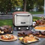 Ninja Woodfire Electric Outdoor Oven, Artisan Pizza Maker, and BBQ Smoker – Elevate Your Outdoor Cooking Experience with 8-in-1 