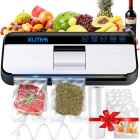 Seal Freshness with Precision: Full Automatic Food Vacuum Sealer (95KPA) Introducing the Full Automatic Food Vacuum Sealer – you