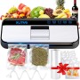 Full Automatic Food Vacuum Sealer LED with 1 Roll + 5 Sealer Bags