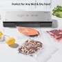 Powerful 2-Pump Vacuum Sealer with 2X Suction Ideal for Dry & Wet Foods